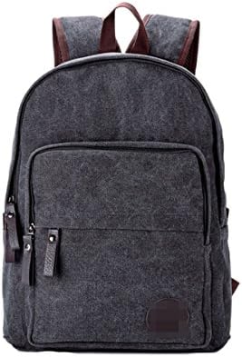 Leisure Canvas Travel Bags College Style Student Bags Large Capacity Multi Function Portable Outdoor Backpack,Grey