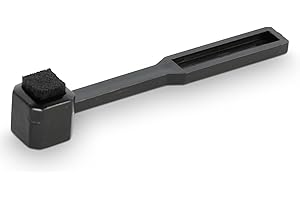 Heldenklang® Nadelreinigungsbürste – Antistatische Kohlefaser-Nadelbürste für die professionelle Tonabnehmer Reinigung