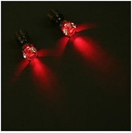 FreshGadgetz 1 Pair of Light Up Led Earrings Stud Light Glowing Ear Stainless Pair, Battery Earring