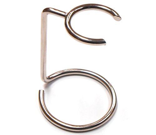 Quality Mirror Chrome Shaving Brush Stand.