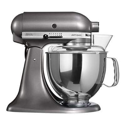 Kitchenaid Artisan 5KSM150PSEMS - Robot ménager - 300 W - gris étain