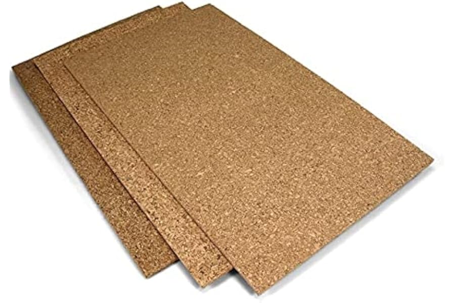 Ak interactive 2x 3mm x200x300mm Cork Sheets - Coarse Grained AK8054