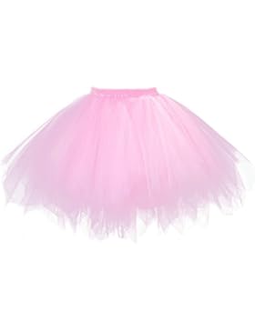 Tutu Frauen und Mädchen Ballettröckchen Röcke Prinzessin Ballett Pettiskirt Performing Dress Dancewear Unterröcke