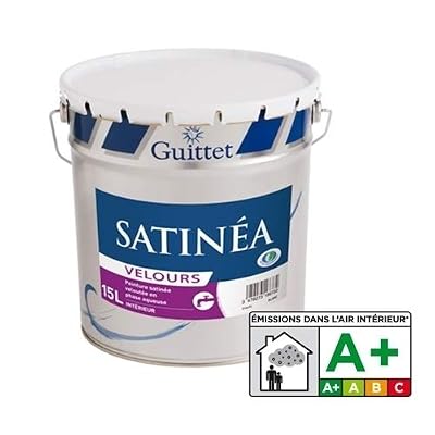 Guittet Pot de peinture - Satinea Velours 15L