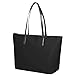 Produktbild Kamidorf Nylon Schultertasche schwarz, groß elegant Handtaschen Damen, Umhängetasche Shopper Henkeltaschen