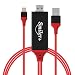 Produktbild HDMI-Kabel, Smiler+ 2 Meter Phone auf HDMI Kabel Adapter 1080p HDTV Digital AV Adapter Kabel Kompatibel Smartphone Projektor