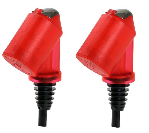 BOTTLE MASTER 3 cl rot - 2 Stück - limited Edition