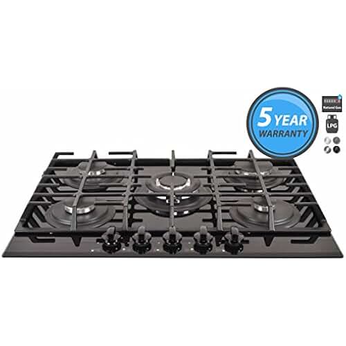 Amazon.co.uk 5 ring gas hob Home & Kitchen