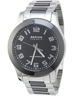 Bering Time Herren-Armbanduhr Radio Controlled Analog verschiedene Materialien 33041-742