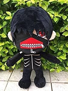 Kaneki Ken Black Hair w/ Mask 12" Plush Toy