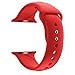 Produktbild Yallylunn Sports Soft Silicone Replacement Sports Band Strap Wird Nicht Leicht Brechen Schmutzig Schweiß for Apple Watch Series 3 38Mm