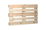 Direkt vom Hersteller Möbelpalette - PALetta - aufwändig gehobelt und geschliffene Europalette - 120 x 80 cm