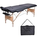 Ligera & estable: mesa de masaje pesa 15 kg, pero puede contener 280 kg cuando trabaja y absorber hasta 910 kg bajo carga estática. Abrir o doblar rápidamente