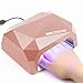 Y&S 36W Champagne Professional LED Nail Lamp UV Nail Dryer Machine for UV LED Gel Nail Polish with 3 Timers Presets (30s, 60s, 90s)+UK Plag