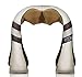 Produktbild XZMJ Schulter Massage Multi-Taste Kneten Cervical Thermostat Hot Neck Elektrische Massage-Schal,Beige,Threebutton