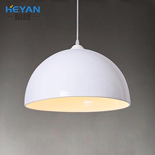 AWAMA Modern Restaurant Half-Orb Bar Office In Form Geometric-Shaped Coffee Shop Dining Room 38*23CM Ceiling Lighting Modern Metal Pendant Light Shade Chandelier