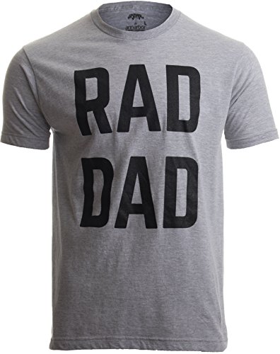 «RAD Dad» (Padre molón) - Humor para Padres - Camiseta Divertida para Hombre - M