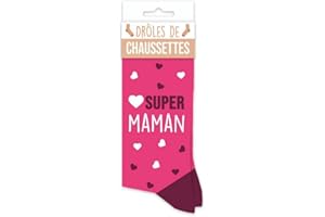 TABAC DU BASSIGNY Chaussettes Femme 36 - 42 Super Maman