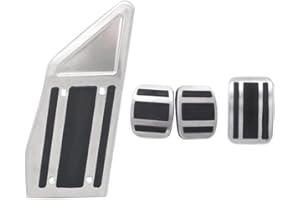 ITDEGNO Pedali sportivi, pedale del freno, poggiapiedi per Peugeot 3008 5008 508 308 Citroen C5 Aircross DS 7 Crossback