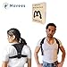 Produktbild MOVESS neustes Design Rückenstütze für Ihre gerade Haltung individuell einstellbare Größe Rückenstabilisator für Frauen und Männer Gradehalter zur Haltungskorrektur bei Rücken und Schulterschmerzen