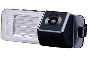 KALAKUS 170 Grad Weitwinkel Auto Nachtsicht Rückfahrkamera Einparkhilfe Farbkamera Rückfahrsystem Wasserdicht für Polo V 6R Golf 6 VI MK4 MK5 MK6 EOS Lupo