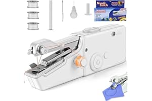 KUCKEE Hand Sewing Machine, Hand Machine, Mini Sewing Machine, Portable Machine for Beginners, With Sewing Accessories, Suitable For Clothing, Curtains, Home Travel Use