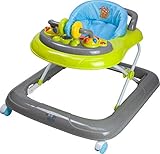 FLEXIBEL: 3-Fach höhenverstellbar. Dadurch lässt sich die Lauflernhilfe individuell an die Größe Ihres Kindes anpassen. Bitte beachten Sie, dass der Babywalker nicht für Kinder über 12kg geeignet ist.