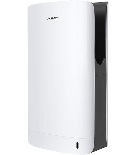 Asciugamano Elettrico Vama X Dry Compact - 1450W, Con Fotocellula, Lampada UV, Bianco ABS