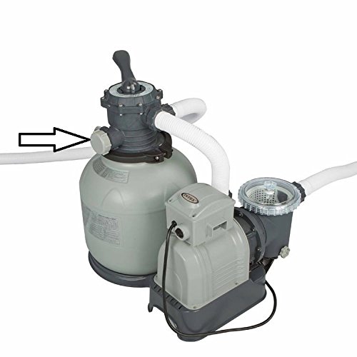 Schlauch zum Rückspülen für alle Intex Sandfilteranlagen, 2 m lang, blau - 2