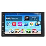 El paquete contiene ◆ 1 * Estéreo del automóvil, 1 * Universal 2 din frame, 1 * Cable de alimentación, 1 * Manual, 1 * Antena GPS, 2 * Kit de montaje universal