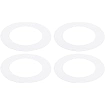 PATIKIL Licht-Zierring, Matt Weiß – Für Decken-Downlights, 120 Mm Außen- / 86 Mm Innendurchmesser