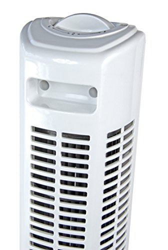 Ventilator Säulenventilator Leiser Tischventilator Turmventilator Klimaanlage 3 Stufen höhenverstellbar weiß Kühler Raum-Lüfter Luft-Erfrischer Lüftung - 3