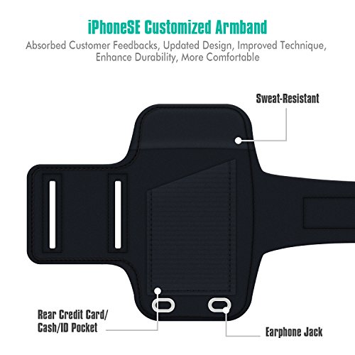 EOTW Brazalete Deportivo para iPhone Sumsang Huawei BQ Negro Brazalete para Samsung SE 4 0pulgadas reviews EOTW Brazalete Deportivo para iPhone Sumsang Huawei BQ Negro Brazalete para Samsung SE 4 0pulgadas