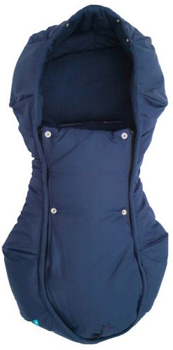 Wallaboo Newborn Arctic Footmuff - Dutch Blue