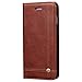 Cock Magnetic Flip cover for Apple iphone 5s Case Leather Case for Apple iphone 5s Wallet Cases Slim Book Cover with Card Slots Cash Pocket Stand Holder (Brown) RS.1000.00