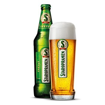 Preisvergleich Produktbild Staropramen Svetly Bier 0,5 Liter
