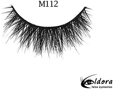 EldoraFalse Eyelashes M112 Multi-Layered
