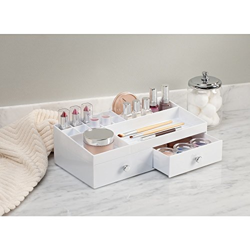 InterDesign 37462EU Drawers Kosmetik-Organizer mit 2 Schubladen, weiß - 2