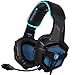 Produktbild Altsommer Wired Gaming Headset 3,5 mm mit Mikrofon Geräuschisolierung Lautstärkeregler Stereo Over-Ear Gaming Kopfhörer für PS4, PC, Mac, neuen Xbox One, Tablet Phone SADES SA807 Blau
