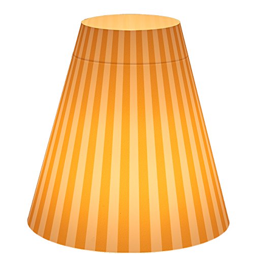 Candle Lights / Lampenschirme für Weingläser / Deko-Lampenschirme / Lampe / Teelicht / Lampshades / Lampenschirm-Set „Jaron“ Tischdeko, 3-teilig - 6