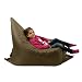 Produktbild Großer Sitzsack für Kinder, Gartenliege mit 6 Sitzmöglichkeiten, riesiger Kindersitzsack für draußen, Bodenkissen, braun, 100 % wasserabweisend
