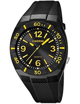 Calypso Herren-Armbanduhr Analog Plastik Schwarz K5238/5