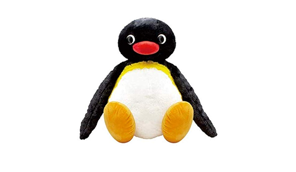 Taito Pingu Very Large Fluffy Stuffed Soft Plush 42cm Japanese Limited Kawaii Amazon Co Uk Toys Games