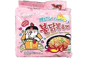 ‎SATTIE Samyang Hot Chicken Flavour Ramen Carbonara 130g (10Stück)
