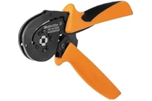 Weidmüller PZ 10 SQR Herramienta para prensar Negro, Naranja - Accesorio para cables (600 g)