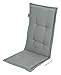 Produktbild Stuhlauflage für Hochlehner Auflage Gartenstuhlauflage "Madison Grau" 50x118x5 cm