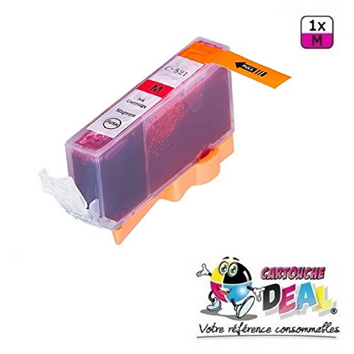 Compatible CANON CLI-521 cartouche magenta pour Canon PIXMA iP3600  iP4600  iP4700  MP540  MP550  MP560  MP620  MP630  MP640  MP640R  MP980  MP990  MX860  MX870  MX870 Office Cartouche Deal  