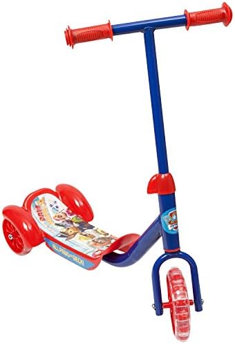 OFFICIAL PAW PATROL BOYS 3 WHEEL RIDE ON SCOOTER OUTDOOR TOY AGE 2-5 YEARS NEW