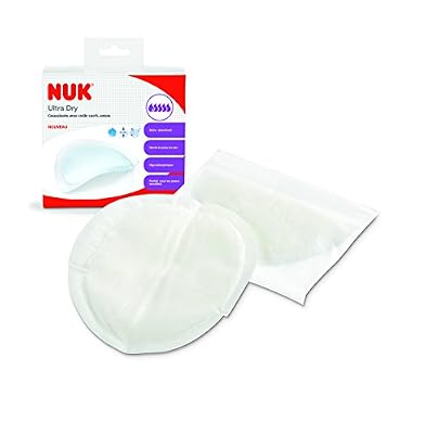 NUK 30 Pièces de Coussinets d'Allaitement en Coton