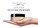 Aesthetica Banana Loose Setting Powder – Talc Free Setting Powder / Highlighter for a Superior Matte Finish - Flash Friendly – Includes Luxurious Velour Puff for Flawless Application